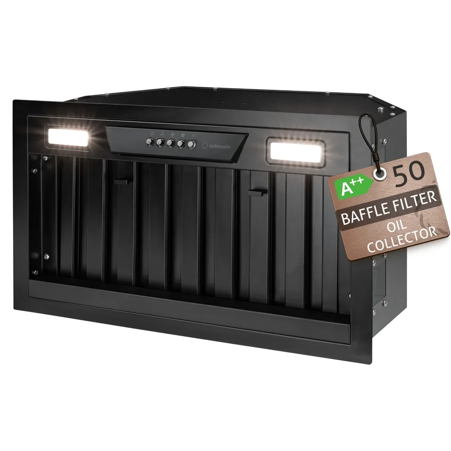 Hotă clasică Turbionaire Chef 50 Pro Black THC50BPB