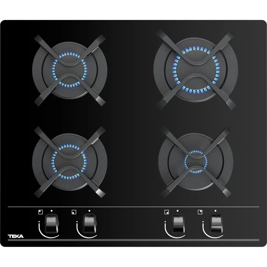 Plită pe gaz Teka GBC 64000 KBN black